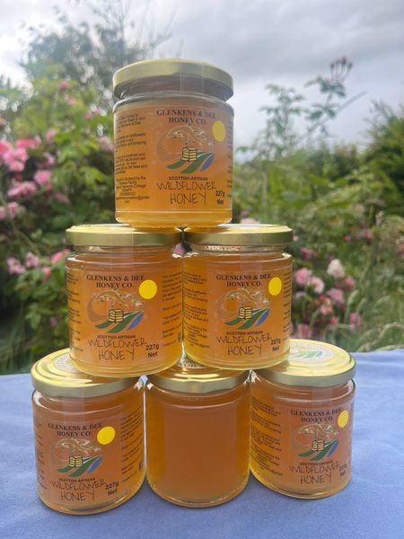 8oz ( 1/2 lb) SUMMER Wildflower Honey